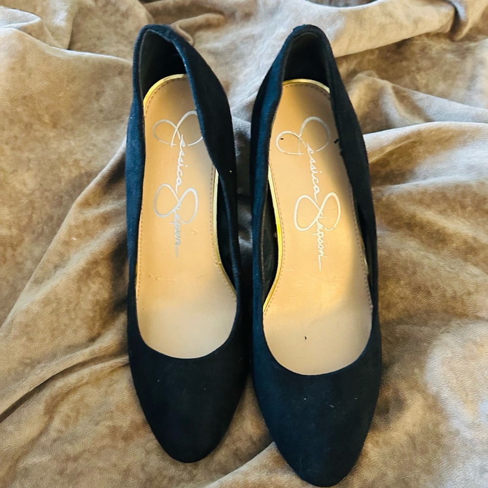 Jessica Simpson Black Heels